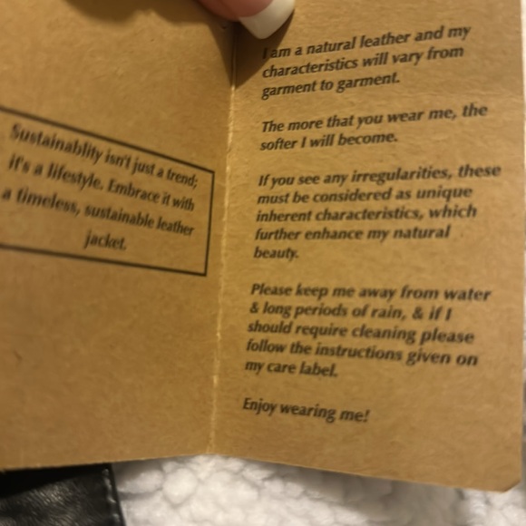 NWT Men’s “Bennett” Black Winter Sherpa and PU leather coat size Medium - Picture 16 of 16